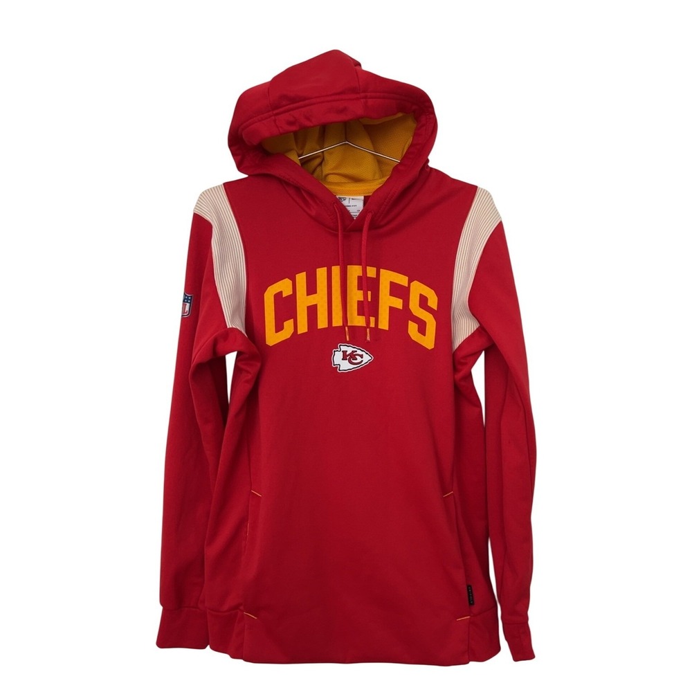 Nike Kansas City Chiefs Hoodie Therma Fit Size S